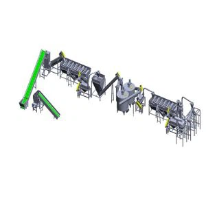 HDPE butelka mleka recyklingu i pralka